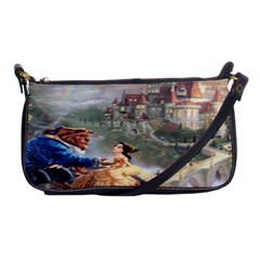 Beauty And The Beast Castle Shoulder Clutch Bag by artworkshop