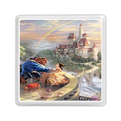 Beauty And The Beast Castle Memory Card Reader (square) by artworkshop