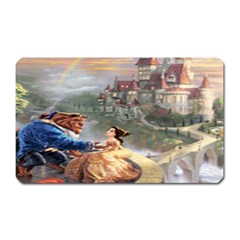 Beauty And The Beast Castle Magnet (rectangular) by artworkshop