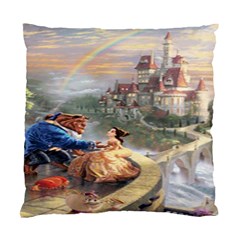 Beauty And The Beast Castle Standard Cushion Case (one Side) by artworkshop