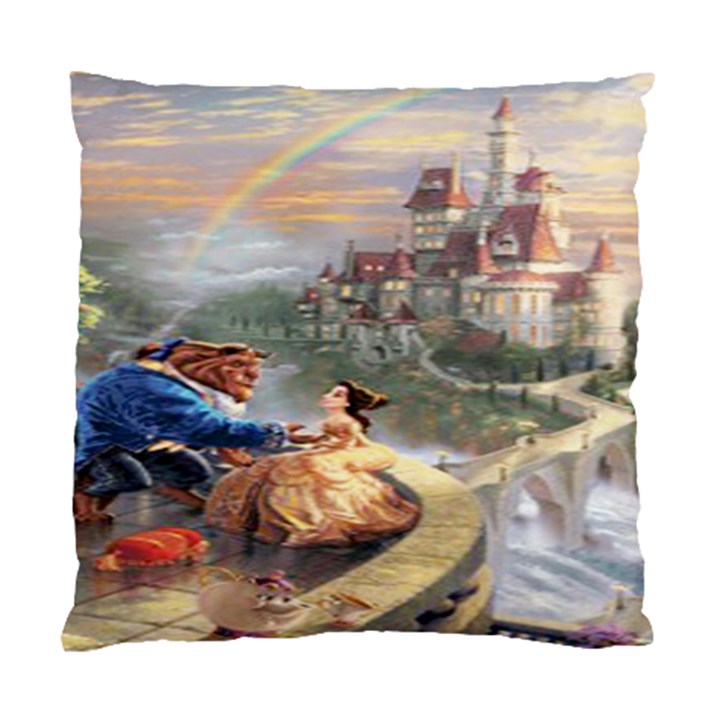 Beauty And The Beast Castle Standard Cushion Case (One Side)