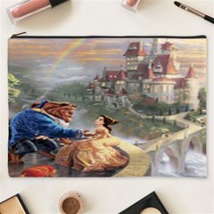 Beauty And The Beast Castle Cosmetic Bag (xxxl) by artworkshop