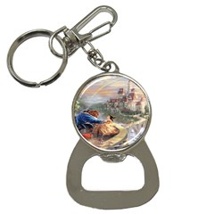 Beauty And The Beast Castle Bottle Opener Key Chain by artworkshop