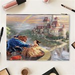 Beauty And The Beast Castle Cosmetic Bag (XL) Back