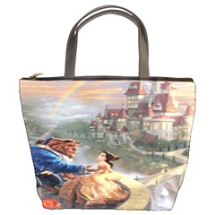 Beauty And The Beast Castle Bucket Bag by artworkshop