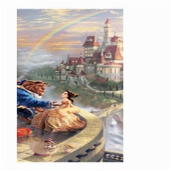 Beauty And The Beast Castle Small Garden Flag (two Sides) by artworkshop