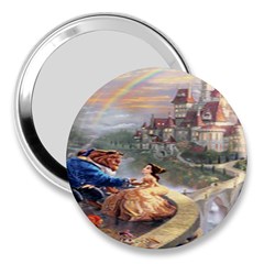 Beauty And The Beast Castle 3  Handbag Mirrors by artworkshop