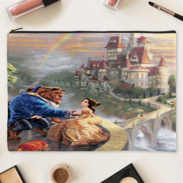 Beauty And The Beast Castle Cosmetic Bag (XXXL)