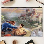 Beauty And The Beast Castle Cosmetic Bag (XXXL) Back