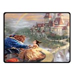 Beauty And The Beast Castle Fleece Blanket (Small) 50 x40  Blanket Front