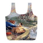 Beauty And The Beast Castle Full Print Recycle Bag (L) Front