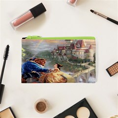 Beauty And The Beast Castle Cosmetic Bag (xs) by artworkshop