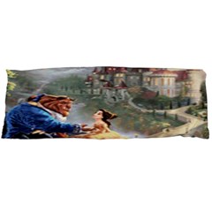 Beauty And The Beast Castle Body Pillow Case (dakimakura) by artworkshop