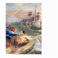 Beauty And The Beast Castle Large Garden Flag (two Sides) by artworkshop