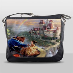 Beauty And The Beast Castle Messenger Bag by artworkshop