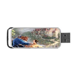 Beauty And The Beast Castle Portable Usb Flash (two Sides) by artworkshop