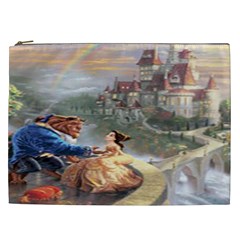 Beauty And The Beast Castle Cosmetic Bag (xxl) by artworkshop