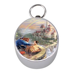 Beauty And The Beast Castle Mini Silver Compasses by artworkshop