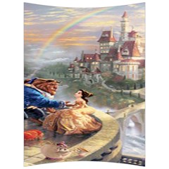 Beauty And The Beast Castle Back Support Cushion by artworkshop