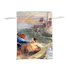 Beauty And The Beast Castle Lightweight Drawstring Pouch (m) by artworkshop