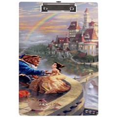 Beauty And The Beast Castle A4 Clipboard