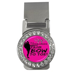 Bow To Toe Cheer Money Clips (cz)  by artworkshop