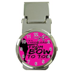 Bow To Toe Cheer Money Clip Watches by artworkshop