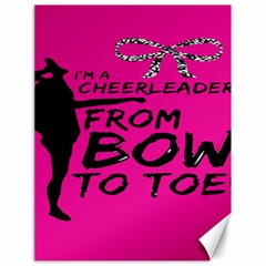 Bow To Toe Cheer Canvas 18  X 24  by artworkshop