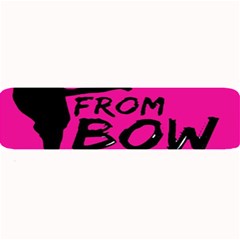 Bow To Toe Cheer Large Bar Mats by artworkshop