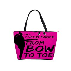 Bow To Toe Cheer Classic Shoulder Handbag by artworkshop