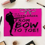 Bow To Toe Cheer Cosmetic Bag (XL) Front