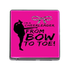 Bow To Toe Cheer Memory Card Reader (square 5 Slot) by artworkshop