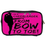 Bow To Toe Cheer Toiletries Bag (Two Sides) Front