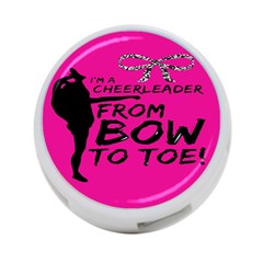 Bow To Toe Cheer 4-port Usb Hub (one Side) by artworkshop