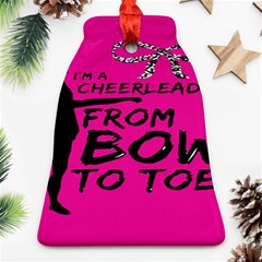 Bow To Toe Cheer Bell Ornament (two Sides) by artworkshop