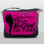 Bow To Toe Cheer Messenger Bag Front