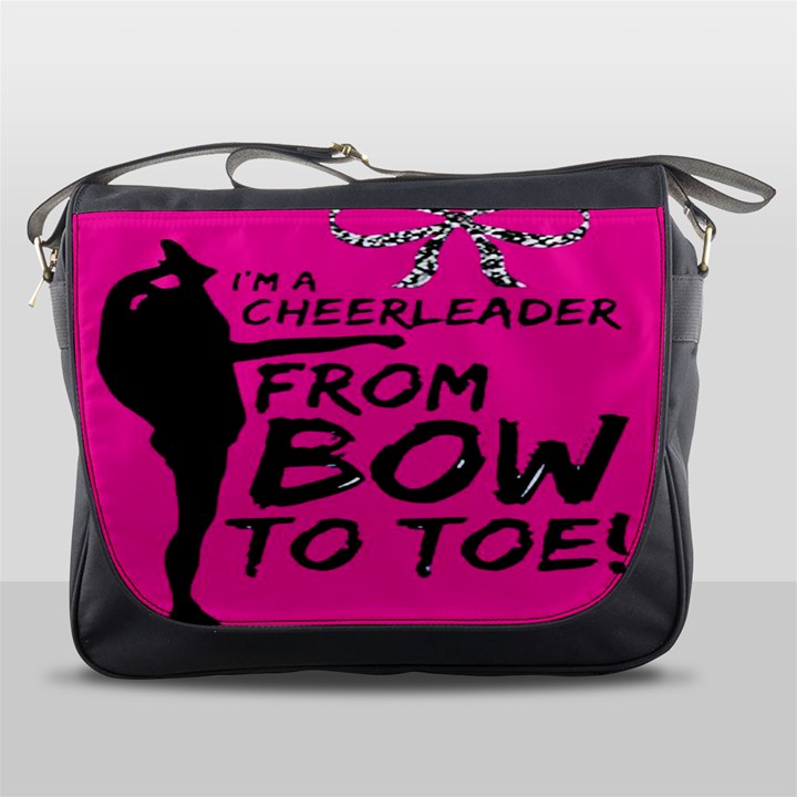 Bow To Toe Cheer Messenger Bag