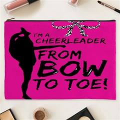 Bow To Toe Cheer Cosmetic Bag (xxxl) by artworkshop