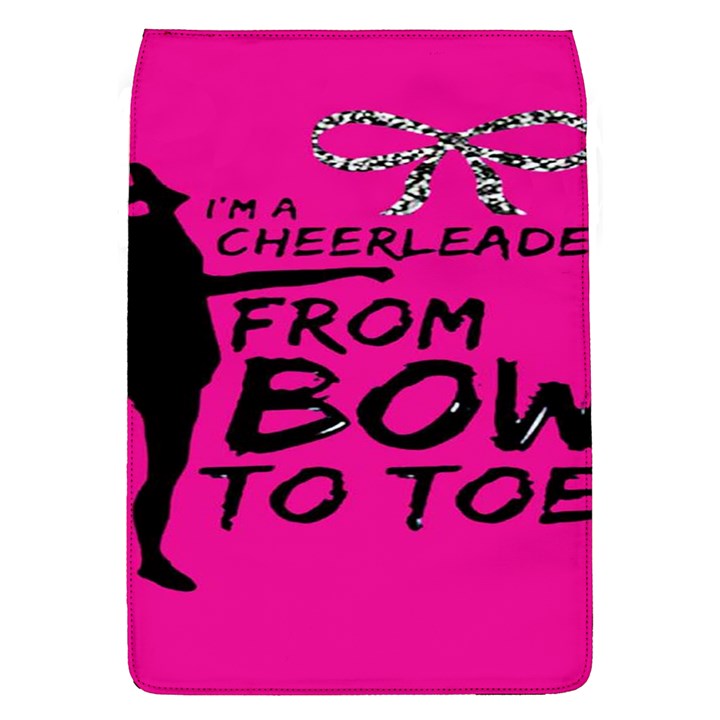 Bow To Toe Cheer Removable Flap Cover (L)