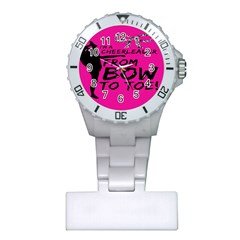 Bow To Toe Cheer Plastic Nurses Watch by artworkshop