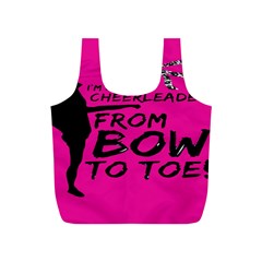 Bow To Toe Cheer Full Print Recycle Bag (s) by artworkshop