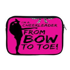 Bow To Toe Cheer Apple Macbook Pro 17  Zipper Case by artworkshop