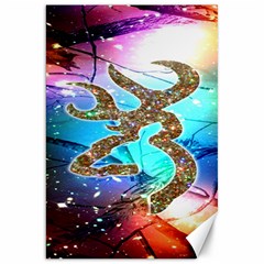 Browning Deer Glitter Galaxy Canvas 20  X 30  by artworkshop