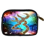 Browning Deer Glitter Galaxy Digital Camera Leather Case Back