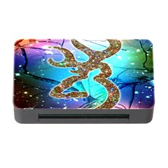 Browning Deer Glitter Galaxy Memory Card Reader With Cf by artworkshop