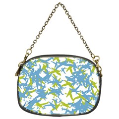 Birds Silhouette Motif Random Pattern Chain Purse (one Side) by dflcprintsclothing