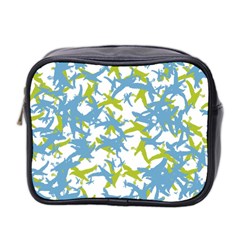 Birds Silhouette Motif Random Pattern Mini Toiletries Bag (two Sides) by dflcprintsclothing