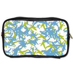 Birds Silhouette Motif Random Pattern Toiletries Bag (one Side) by dflcprintsclothing