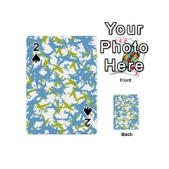 Birds Silhouette Motif Random Pattern Playing Cards 54 Designs (mini) by dflcprintsclothing