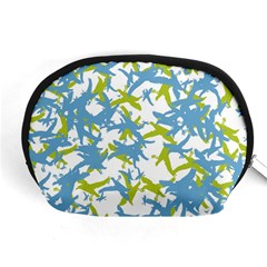 Birds Silhouette Motif Random Pattern Accessory Pouch (medium) by dflcprintsclothing